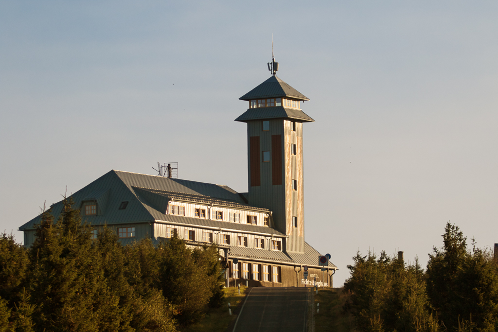 Fichtelberg am frühen Morgen