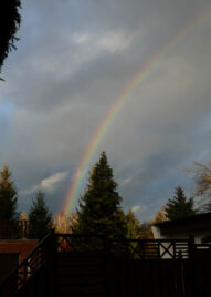 Read more about the article Heute in Thierbach/Muldental … ein Regenbogen.