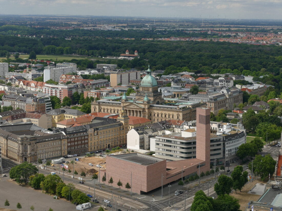 You are currently viewing vom City-Hochhaus Leipzig