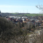 Aussicht: Weißen Spitze in Penig